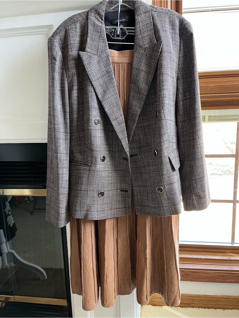 Talbots Brown Pleated Midi Skirt - Picture 8 of 16